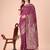 purple lichi art silk with woven zari work saree with blouse