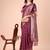 purple lichi art silk with woven zari work saree with blouse