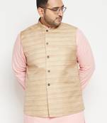 Beige nehru jacket