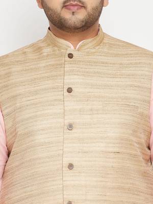 Beige nehru jacket 4