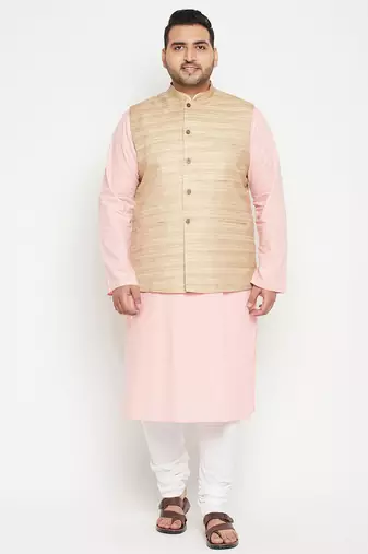 Beige nehru jacket