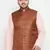 coffee brown nehru jacket