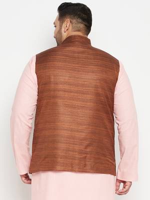 coffee brown nehru jacket 3