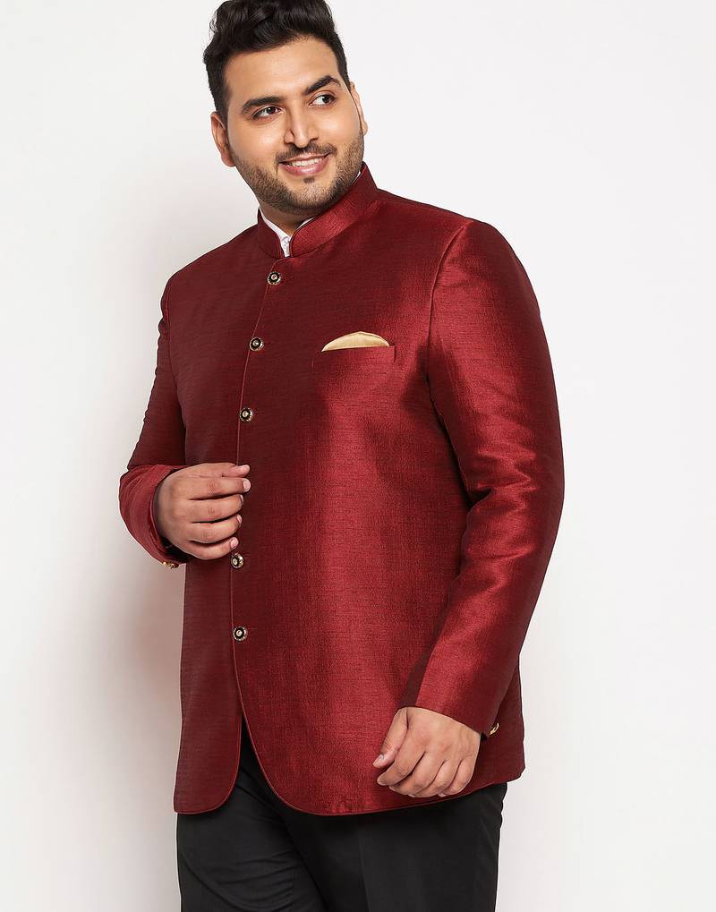 maroon jodhpuri