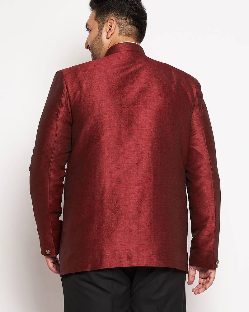 maroon jodhpuri