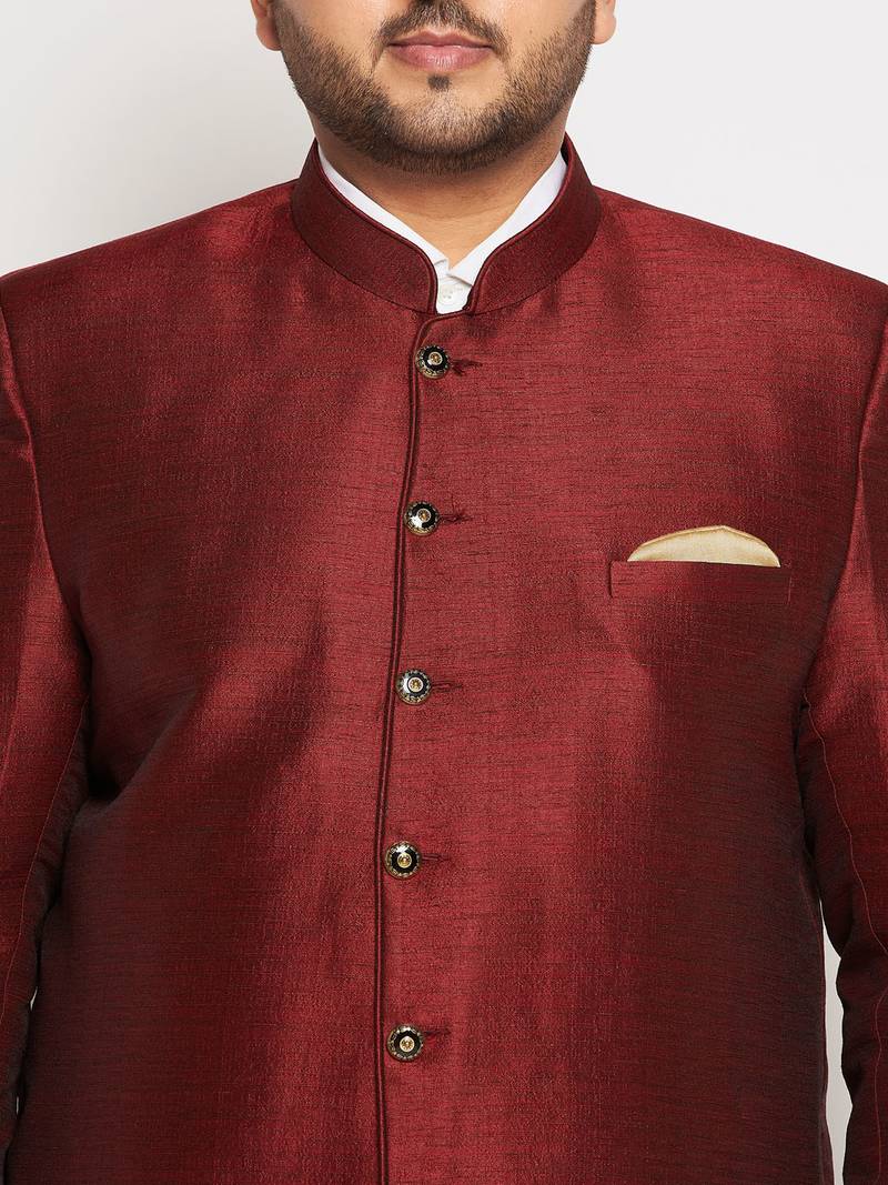 maroon jodhpuri