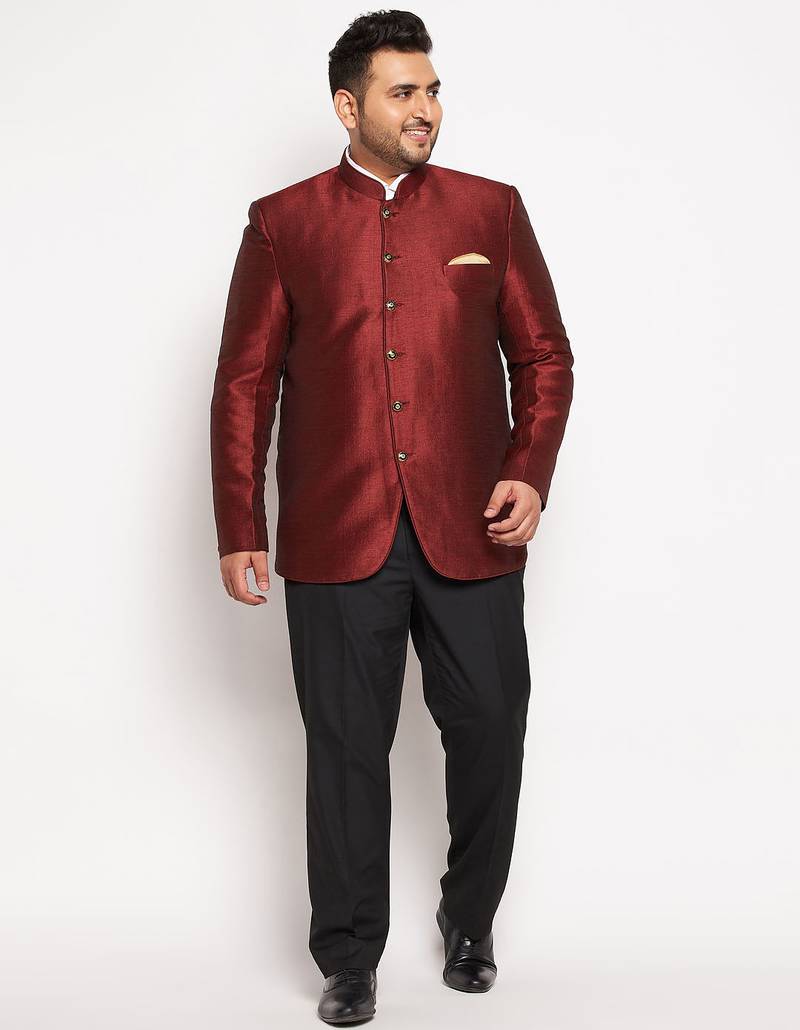 maroon jodhpuri