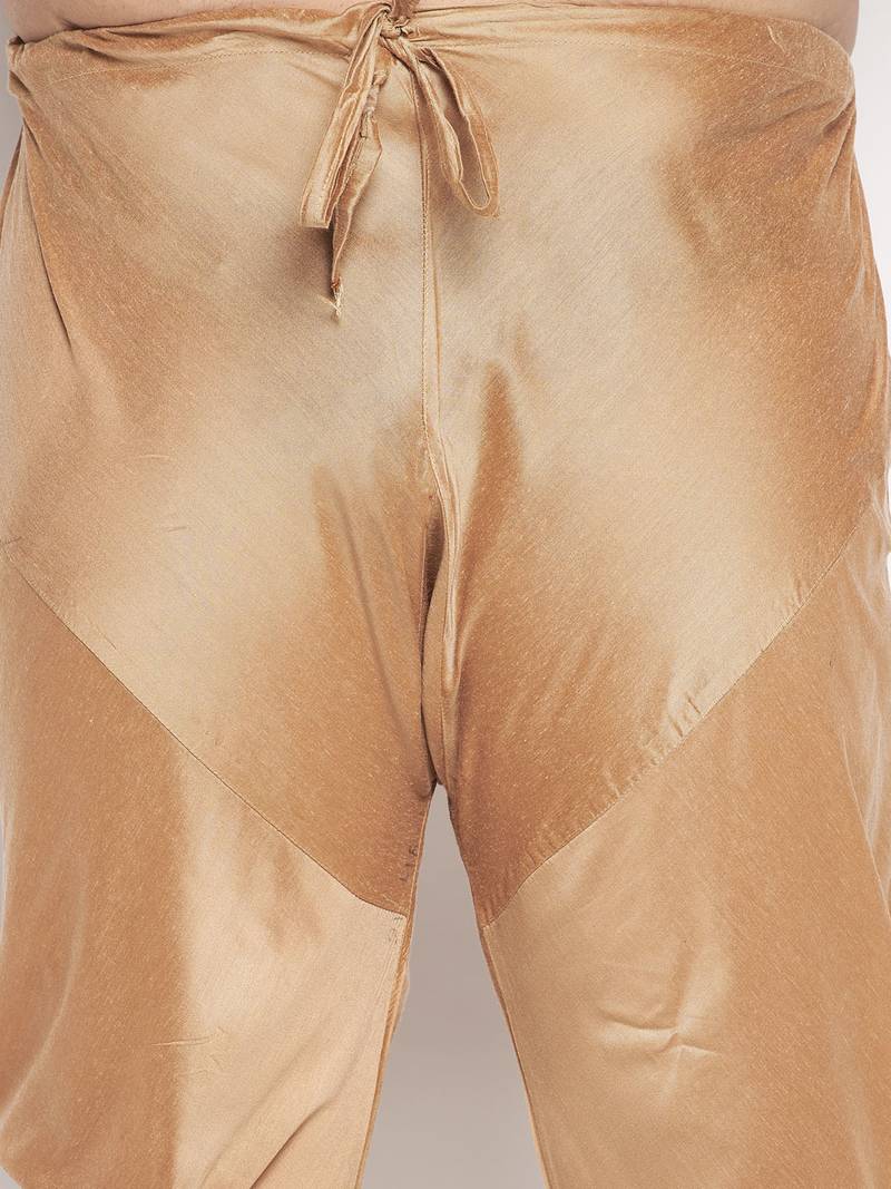 rose gold viscose blend ethnic combo set