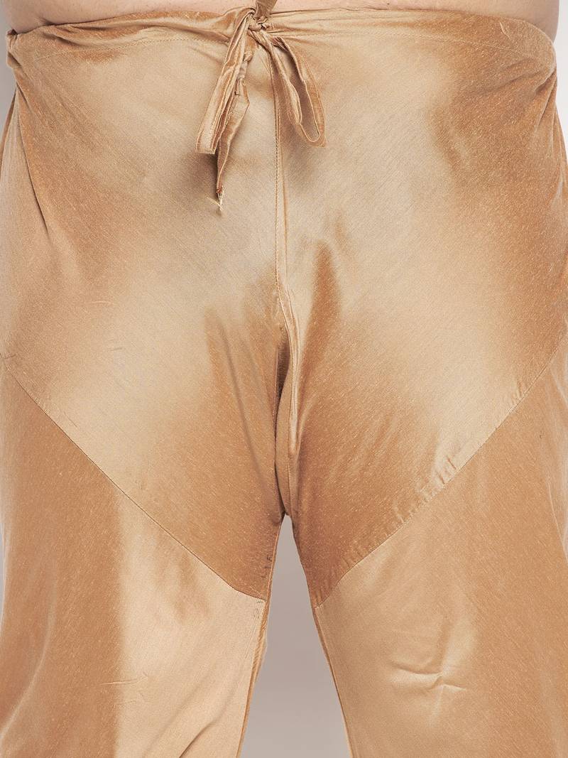 rose gold viscose blend ethnic combo set