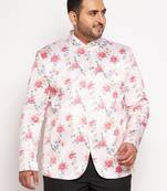 pink printed jodhpuri