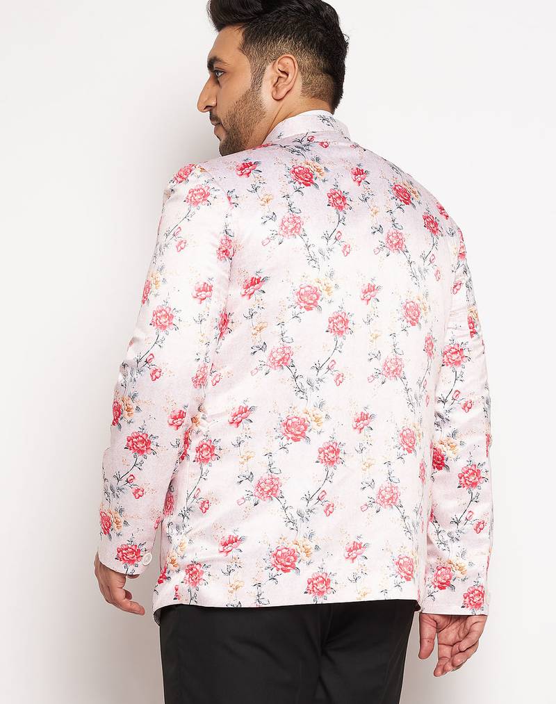 pink printed jodhpuri