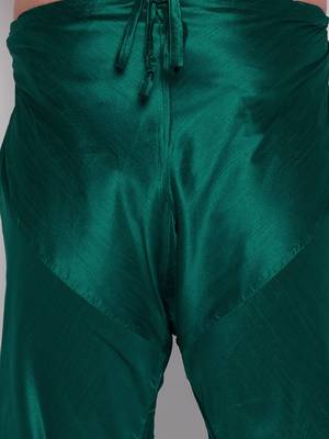 pink and green silk blend ethnic combo set 5