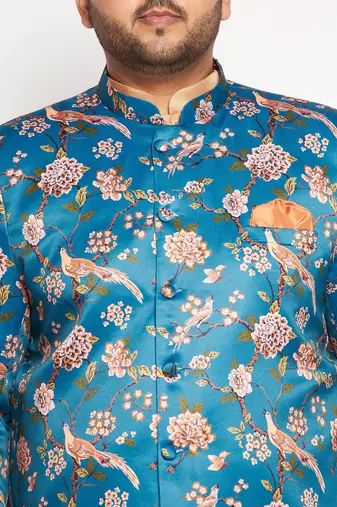 rose gold viscose blend ethnic combo set