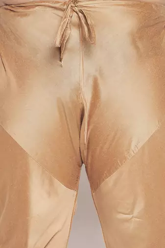 rose gold viscose blend ethnic combo set