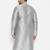 grey silk blend kurta