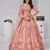 Pink Perfection: Raw Silk Bridal Lehenga