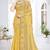 mustard sequin coding embroidered crush silk blend saree with unstitch blouse piece