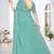 sky blue sequin coding embroidered crush silk blend saree with unstitch blouse piece