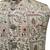 Beige regal heritage art silk nehru jaket