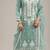 Light-green embroderied silk salwar suit