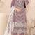 Pink embroderied cotton salwar suit
