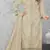 Cream embroderied cotton salwar suit