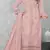 Light-pink embroderied cotton salwar suit
