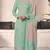 Mint green embroderied silk salwar suit