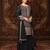 Black  embroidered chinon salwar suit