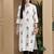Beige women's cotton jaipuri printed kurti