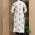Beige women's cotton jaipuri printed kurti