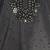 Vastramay men's black zudio emboss silk kurta - bead mirror embroidered wedding ethnic