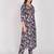 Women's cotton blend  floral printed kurta & pant with dupatta