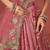 pink GEORGETTE sequin ZARI EMBROIDERED LEHENGA CHOLI