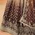 BROWN GEORGETTE SEQUINS ZARI EMBROIDERED LEHENGA CHOLI