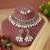 White color kundan necklace set