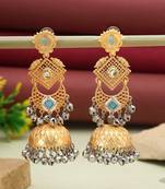 Sky blue color amrapali earrings