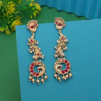 Rani color amrapali earrings 1