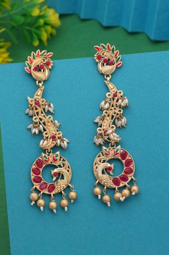 Rani color amrapali earrings
