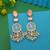Pink & pista green color amrapali earrings