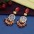 Maroon color amrapali earrings