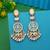 White color amrapali earrings