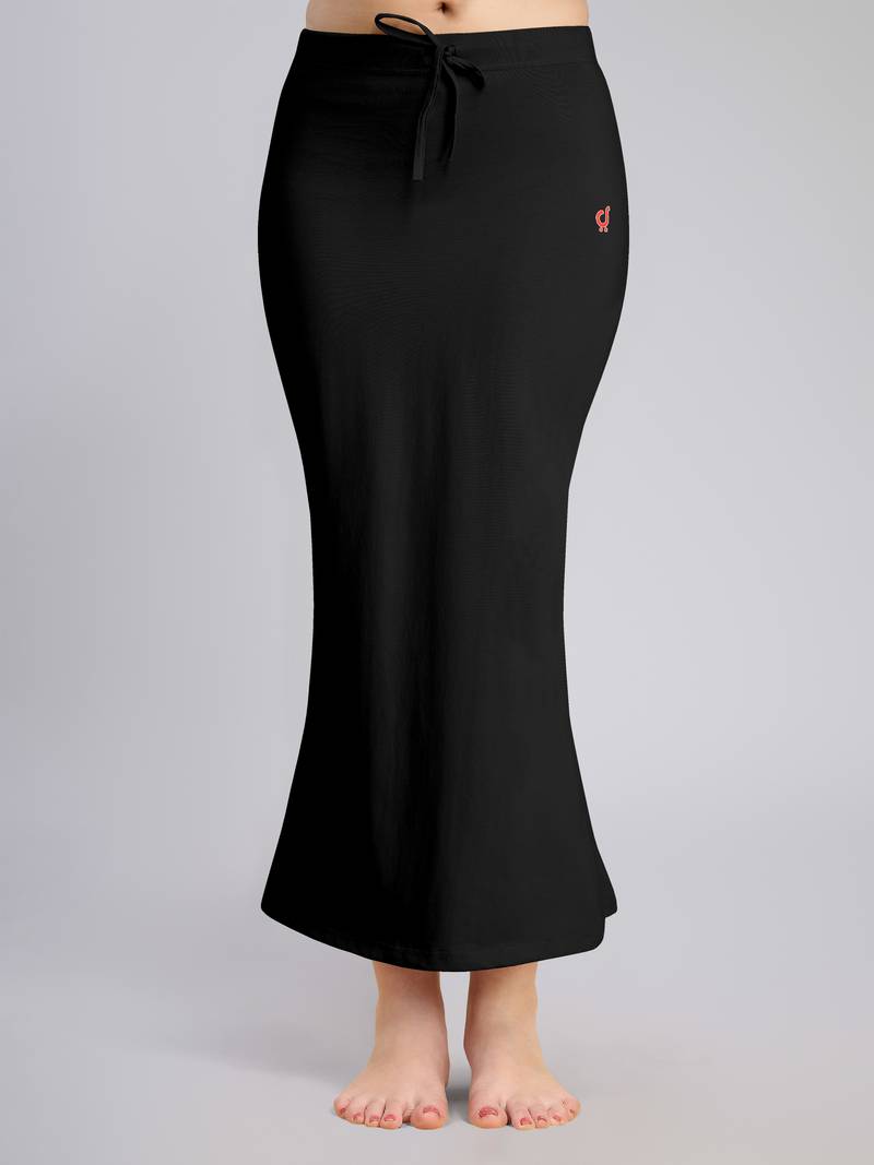 Pure cotton elastene fish cut saree shapewear petticoat for women, petticoat for saree, skirts for women, saree shaper