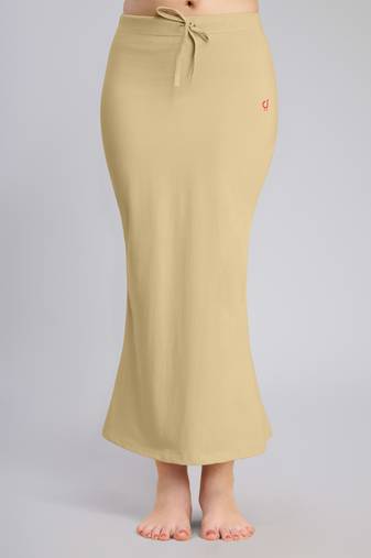 Pure cotton elastene fish cut saree shapewear petticoat for women, petticoat for saree, saree shaper