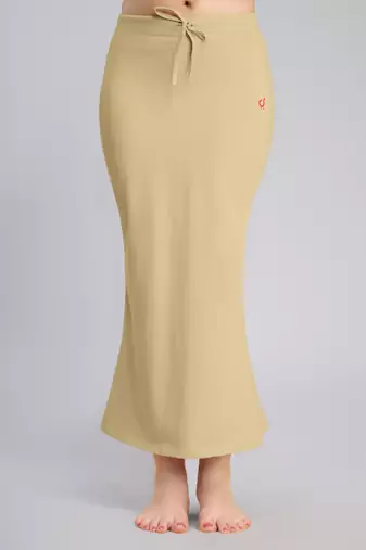 Pure cotton elastene fish cut saree shapewear petticoat for women, petticoat for saree, skirts for women, saree shaper