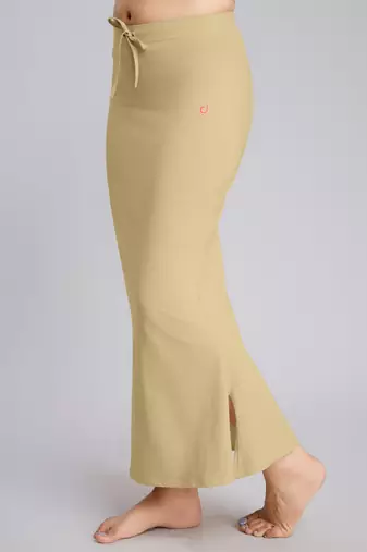 Pure cotton elastene fish cut saree shapewear petticoat for women, petticoat for saree, saree shaper