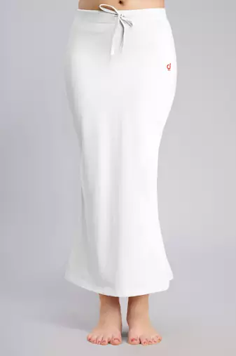 Pure cotton elastene fish cut saree shapewear petticoat for women, petticoat for saree, skirts for women, saree shaper