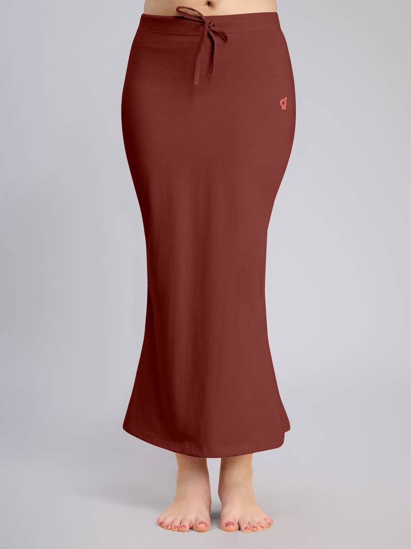 Pure cotton elastene fish cut saree shapewear petticoat for women, petticoat for saree, skirts for women, saree shaper