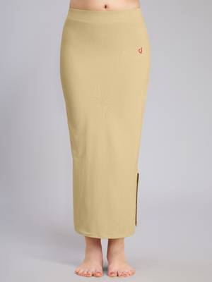 Pure cotton elastene straight saree shapewear petticoat for women, petticoat for saree, saree shaper 1