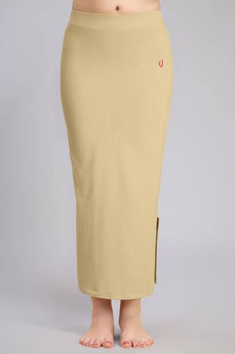 Trendmalls Pure cotton elastene straight saree shapewear petticoat for women, petticoat for saree, saree shaper